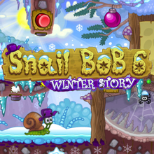 Игра Улитка Боб 6: Зимняя История
