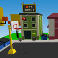 Игра Уличный Баскетбол 3Д