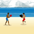 Игра Пляжный бокс