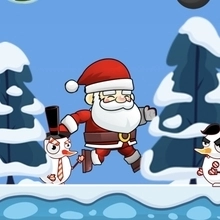 Прыжок Санта Клауса